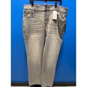 True Religion Ricky Relaxed Straight W38 L34 Grey Silvery Wash Jeans NWT